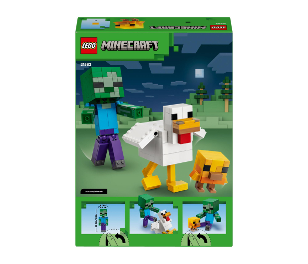 LEGO MINECRAFT 21582 Kurzy jeździec - 1547391 - zdjęcie 10